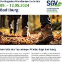 Verlängertes Wanderwochenende nach Bad Iburg vom 09. - 12.05.24 (ausgebucht!)
