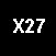 X 27